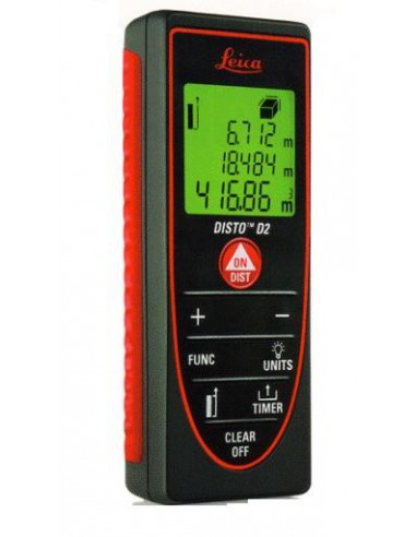 MEDIDOR LASER LEICA DISTO D2 - 60 MTS.